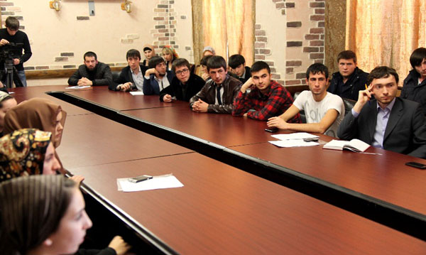 Фавориты форума «Машук-2013» пообщались с Министром по делам молодежи