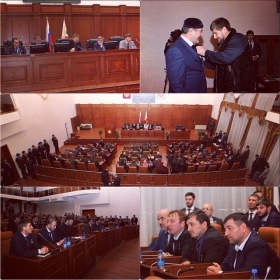 Р. Кадыров принял роль во II съезде городских образований ЧР