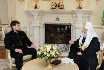 Р. Кадыров повстречался с Патриархом Кириллом (расширенный материал)