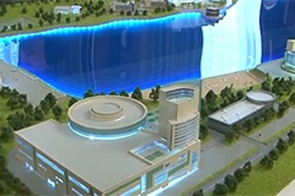 Строительство спортивно-оздоровительного комплекса «Грозненское море» идет полным ходом