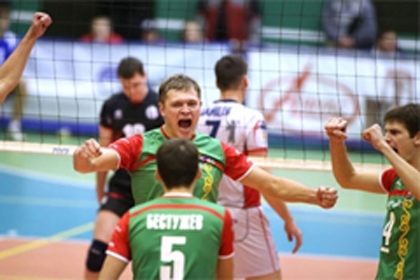 Волейболисты «Грозного» вырвали победу у «Газпрома-Югры»