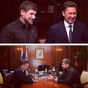 Р. Кадыров и А. Миллер обсудили вопросы газовой отрасли Чеченской Республики