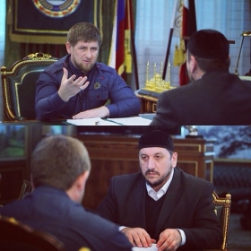 Р. Кадыров обсудил работу по противодействию псевдоисламским течениям с Б.-А. Тевсиевым