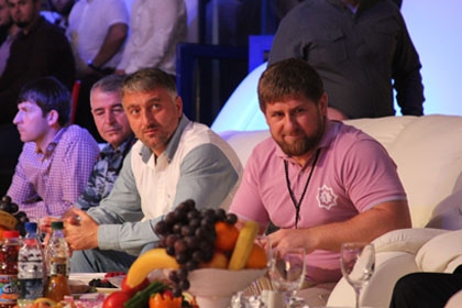 Р. Кадыров посетил турнир по смешанным единоборствам