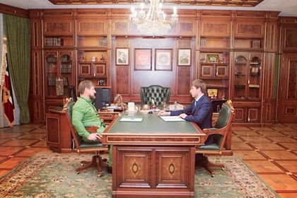 Р. Кадыров провел рабочую встречу с Председателем Правительства ЧР
