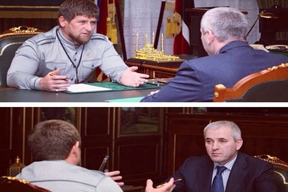 Р. Кадыров повстречался с министром образования и науки Чеченской Республики