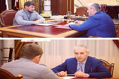 Р. Кадыров повстречался с председателем избирательной комиссии ЧР