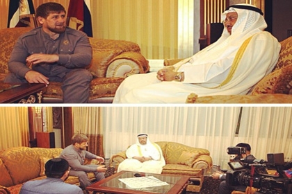 Рамзан Кадыров повстречался с Аделем Абдаллахом аль-Фалахом