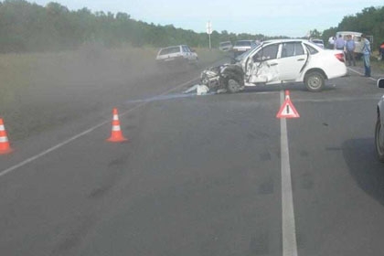 В аварии умер шофер «Лады Гранты» и пострадали еще 5 участников дорожного движения