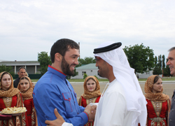 В Чеченскую Республику прибыл управляющий администрации наследственного царевича Абу-Даби Мухаммад Мубарак Аль-Мазрудий